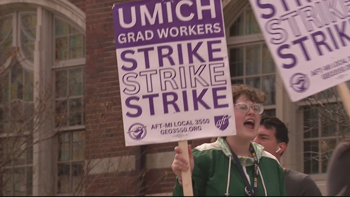 U of M grad student workers continue protest over wages